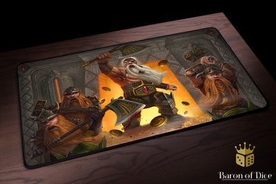 Premium Oversized Playmat | Dwarven Glory