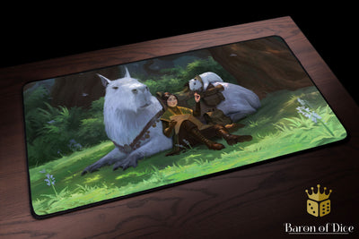 Premium Oversized Playmat | Irina Nordsol Series | Capybara Retreat