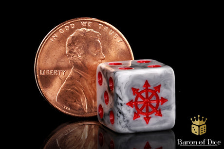 Chaos Demon Dice - Red Star