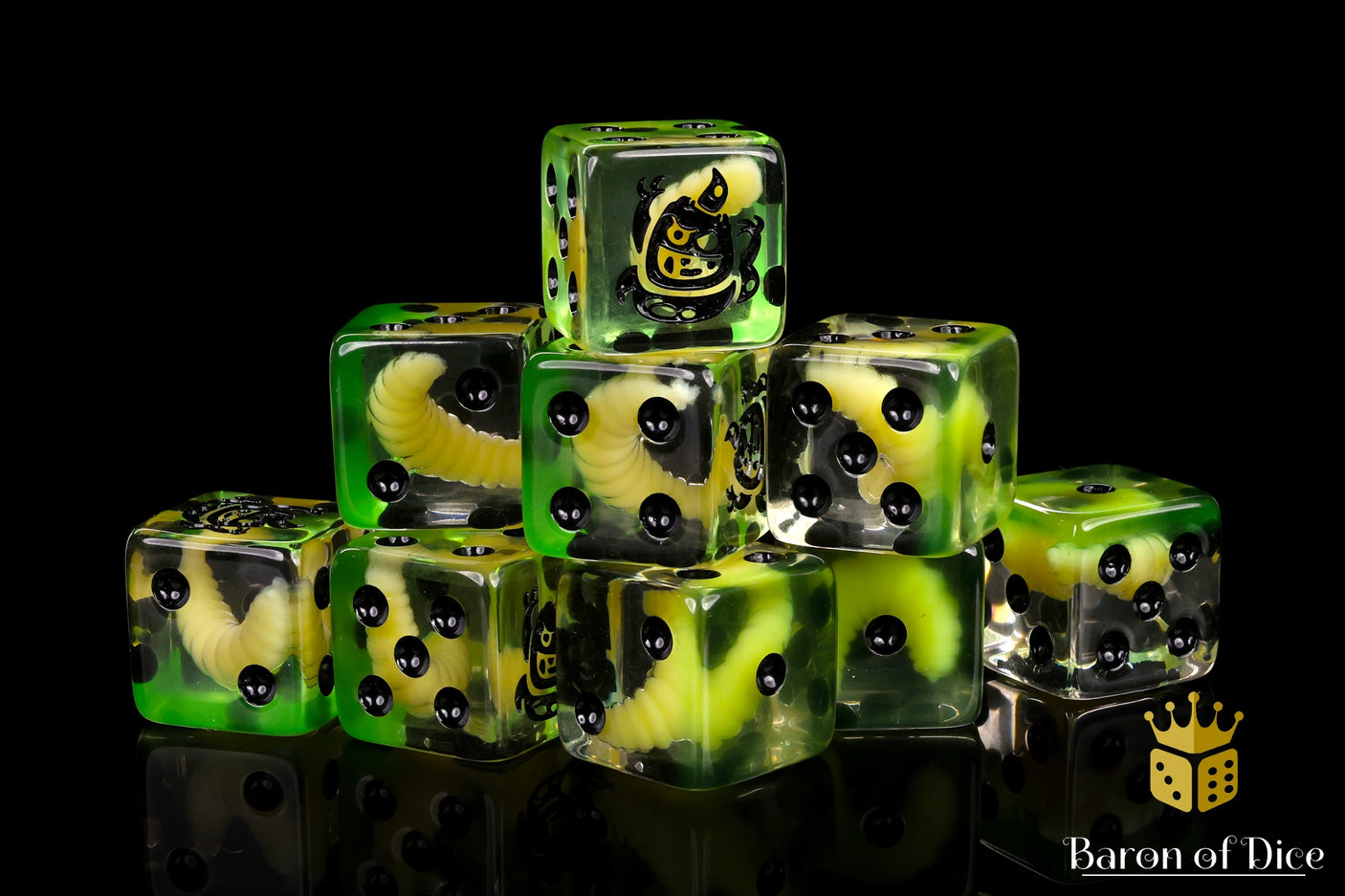 Snotling Maggot Dice