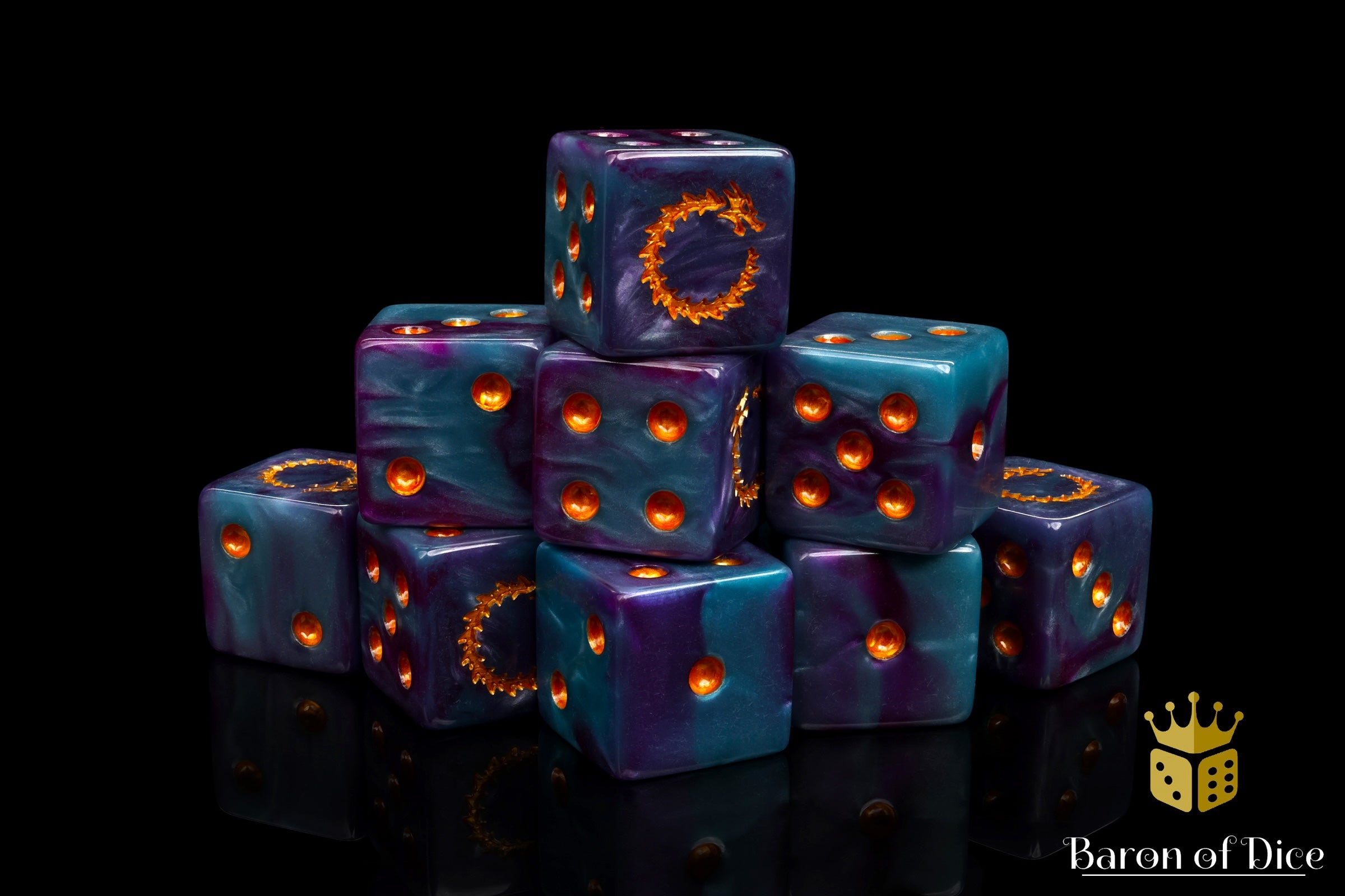Sci-Fi Chaos Wargaming Dice | Baron of Dice