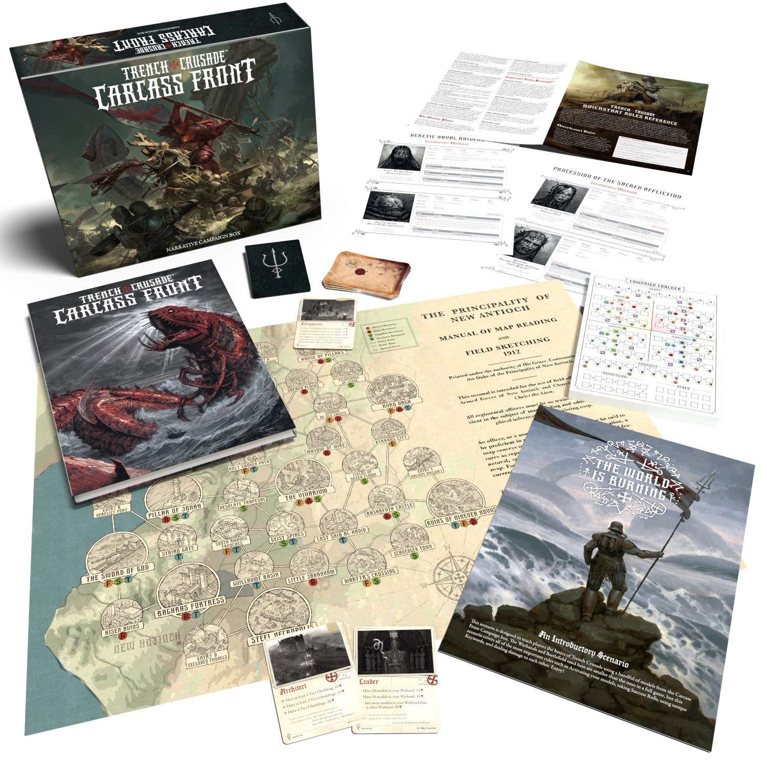 The Carcass Front Starter Set | BUNDLE | Trench Crusade Official | Pre-Order | Not Eligible For Free Shipping
