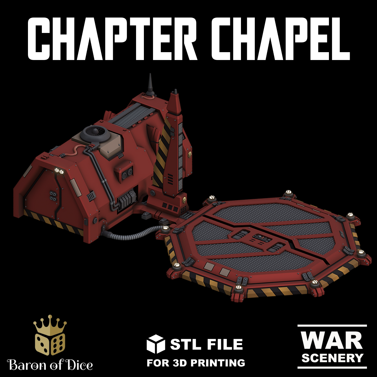 Chapter Chapel, STL File