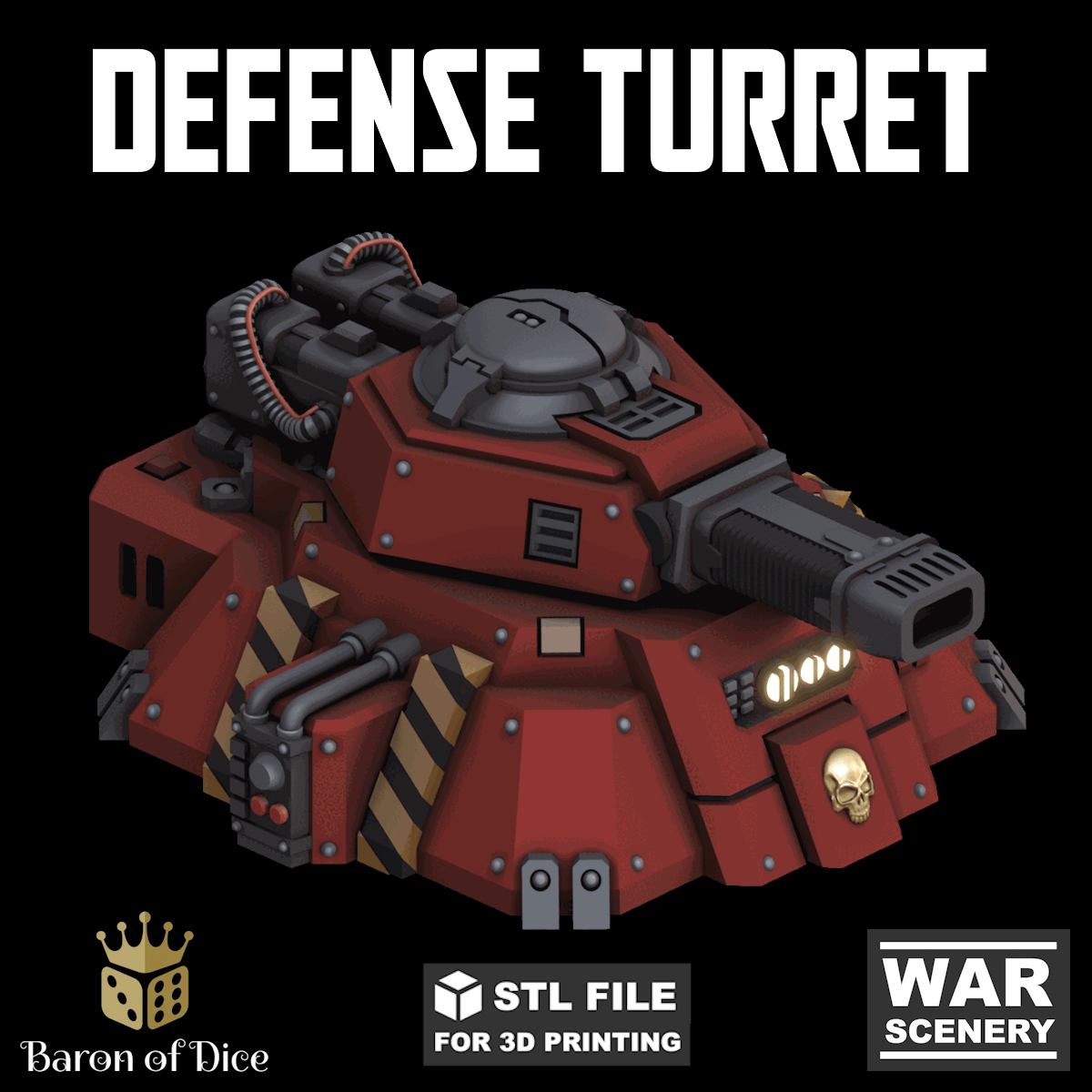 Chapter Defense Turret, STL File