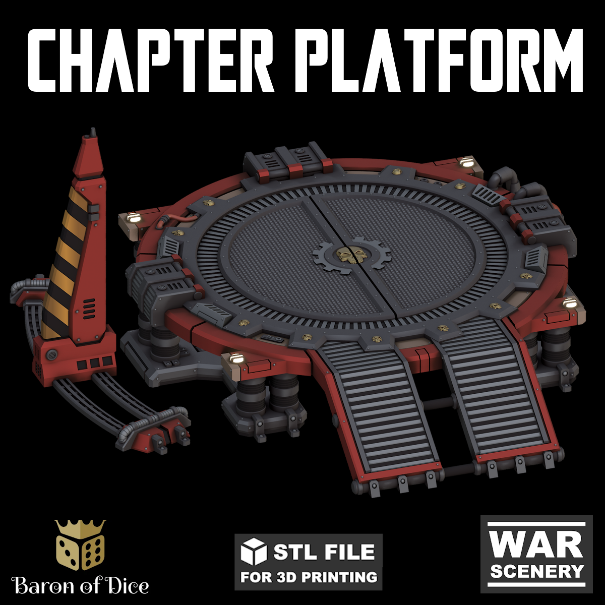 Chapter Platform, STL File