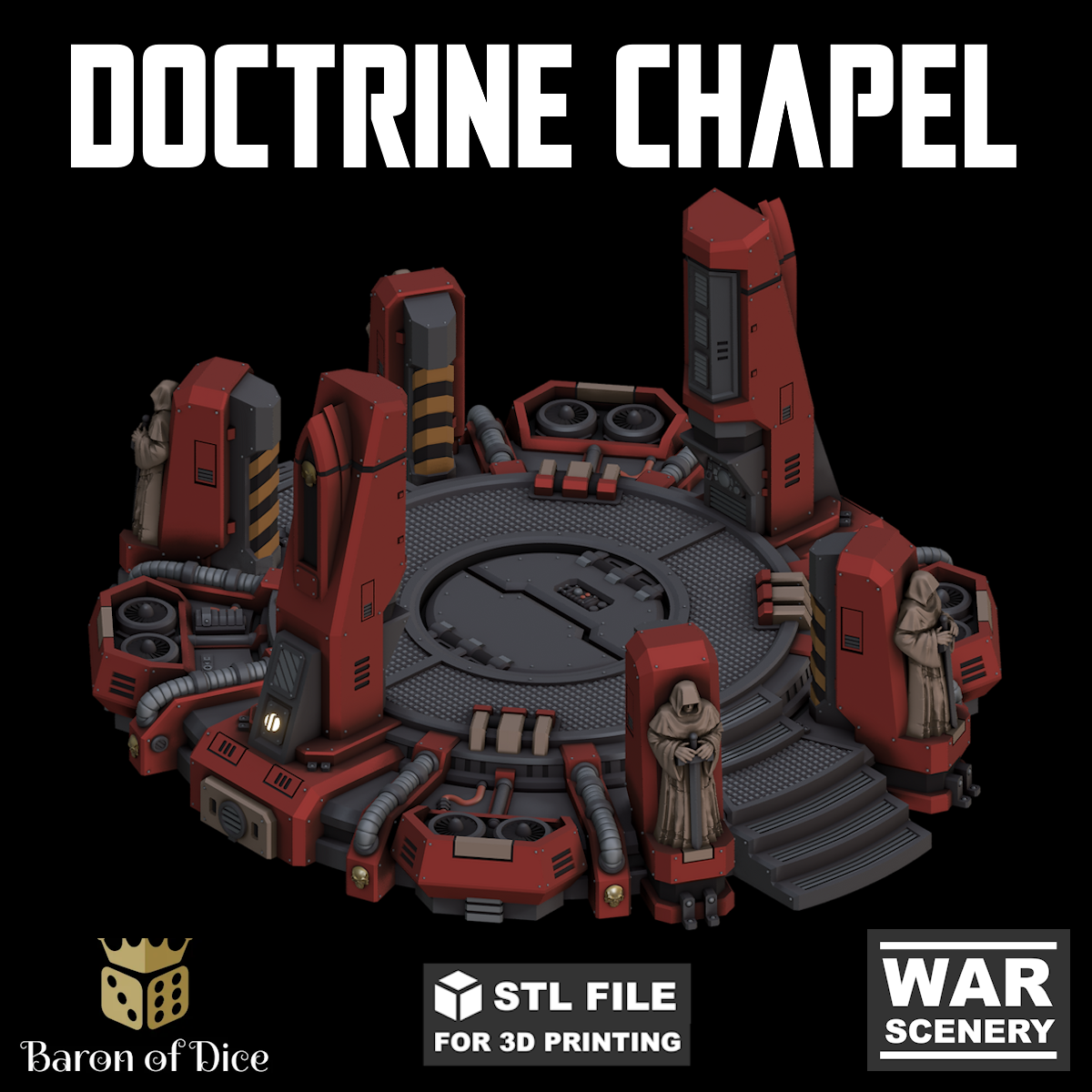 Chapter Doctrine Chapel, STL File