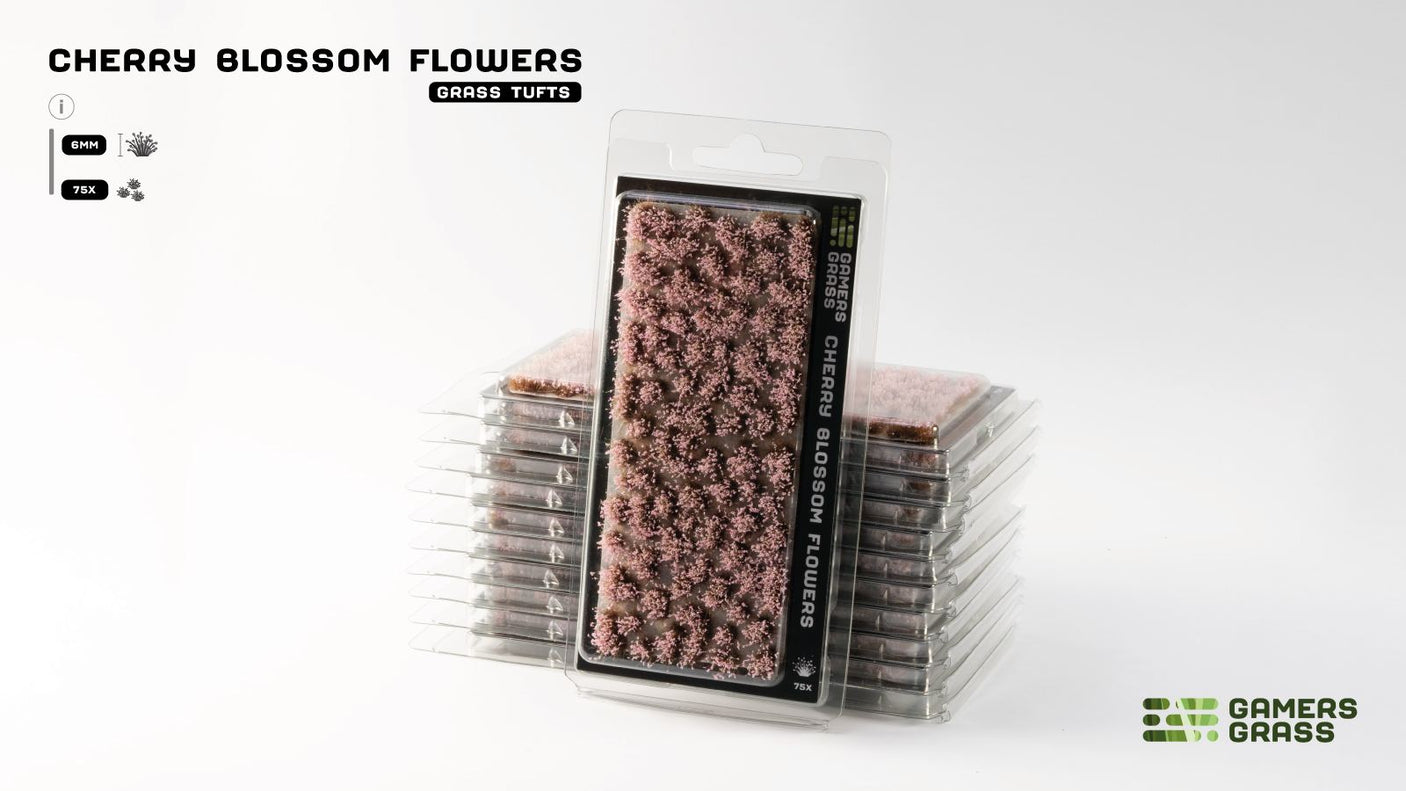 Gamers Grass - Flower Tuft Set - Cherry Blossom