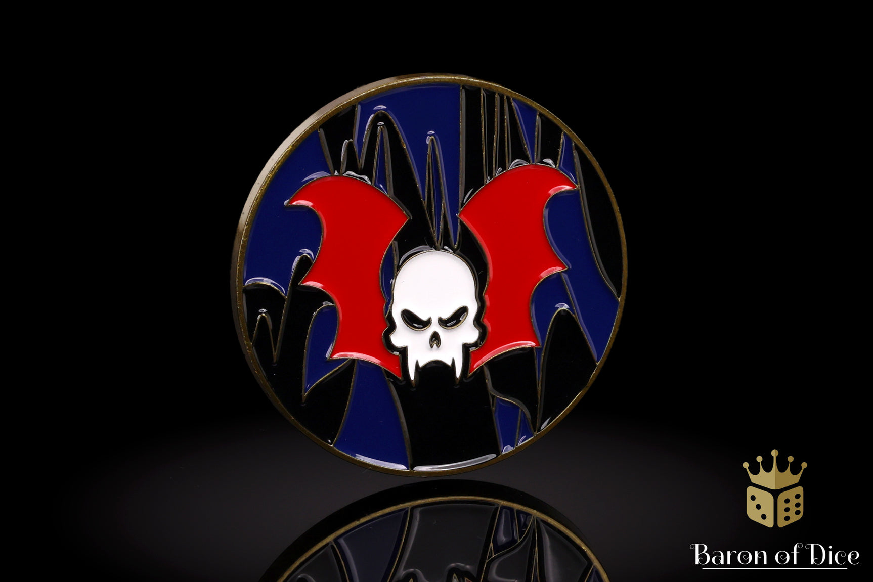 40mm Objective Coins - Claws of Midnight