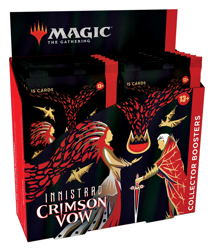 Magic: the Gathering – Crimson Vow Sammler-Booster-Displaybox