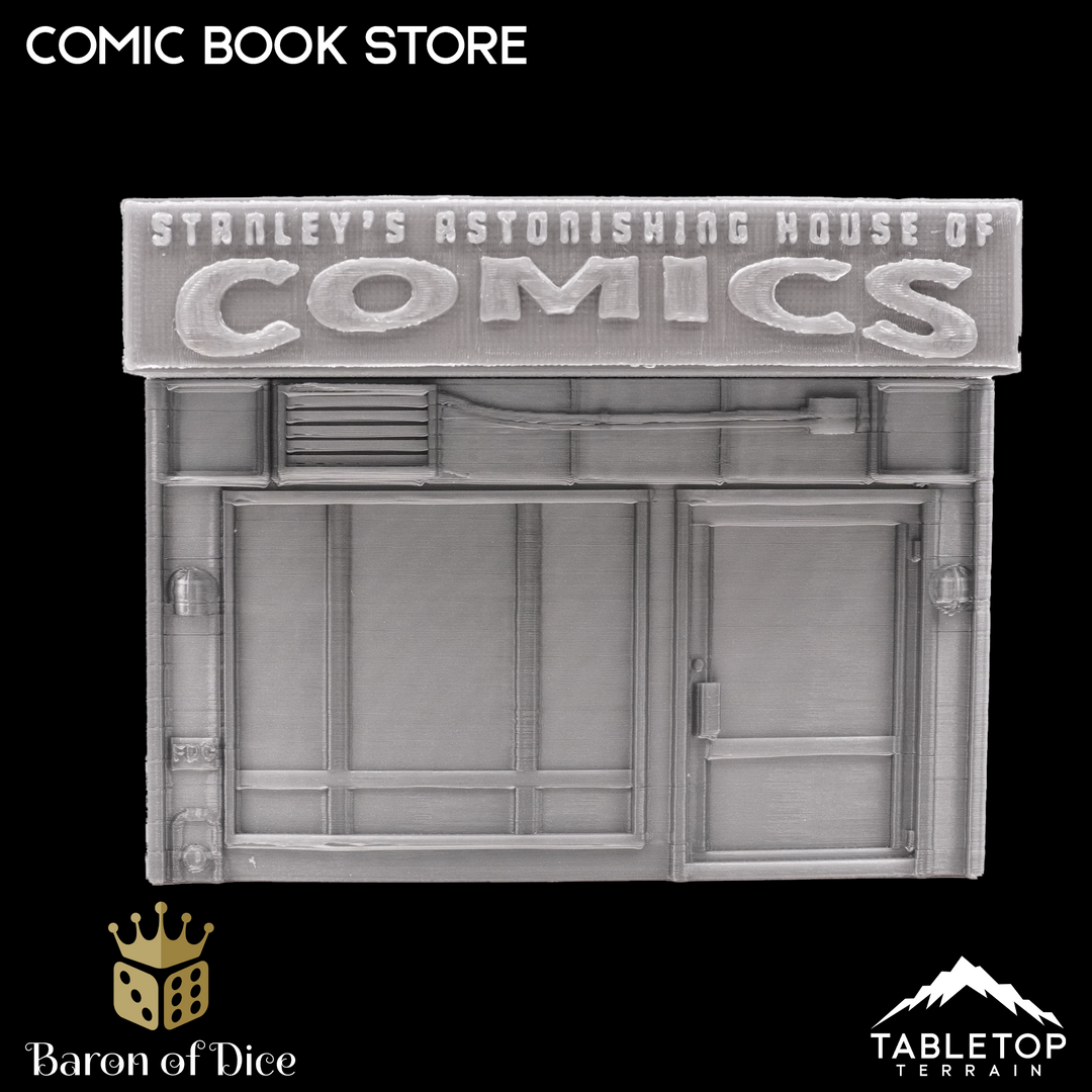 Comic Book Store - Marvel Crisis Protocol Building