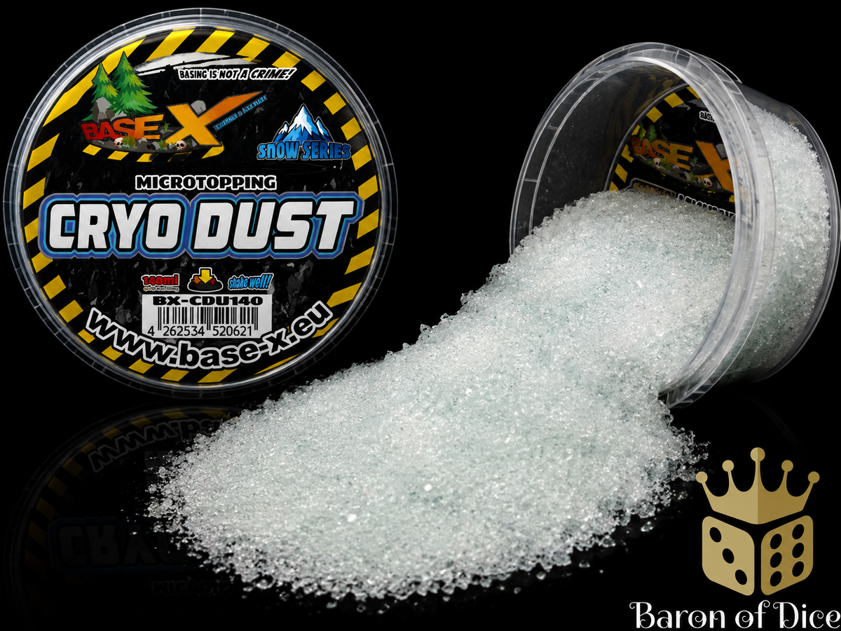 Cryo Dust | Microtopping | Basecover | Base X Terrain