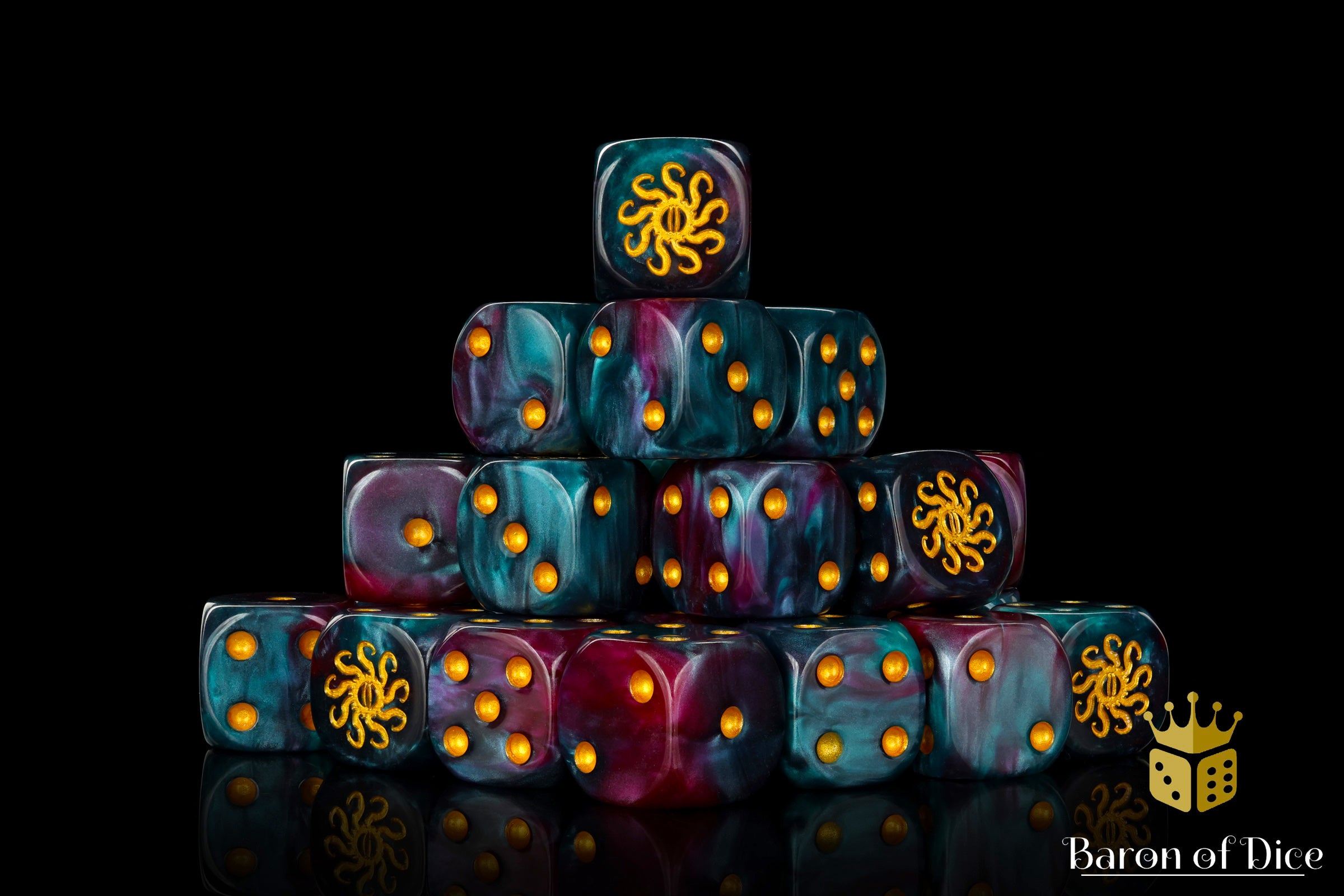Cult of Knowledge | Baron of Dice | Teal & Purple