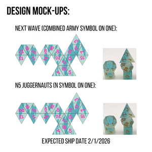 Infinity: Next Wave - Official Dice Set