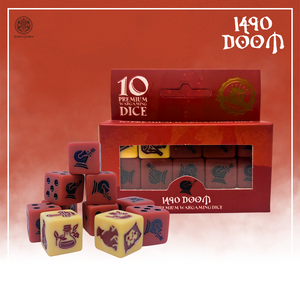 1490 Doom Dice Set | 10 Count