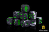 Day of The Dead Dice - Green Coffin