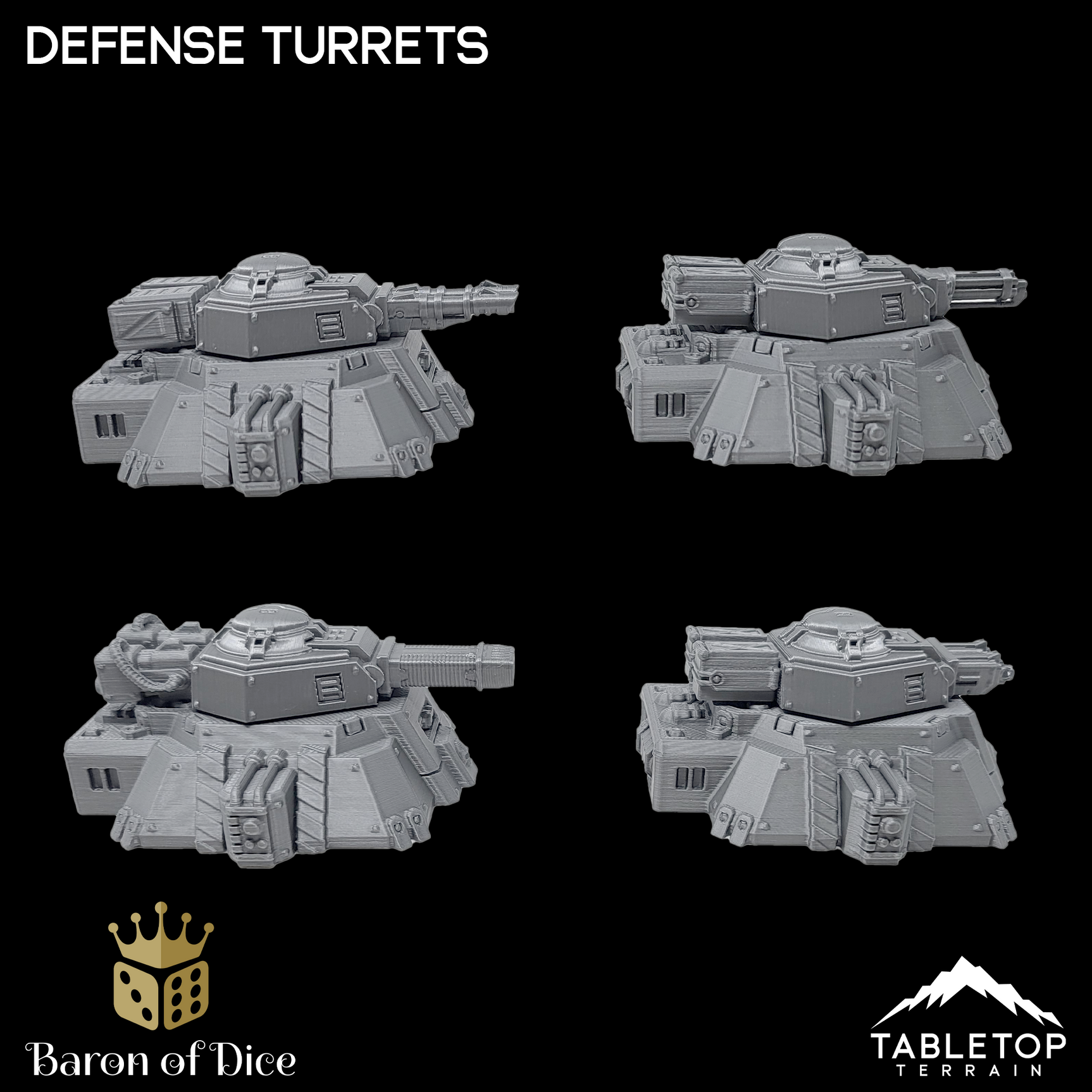 Defense Turrets - Chapters Headquarter