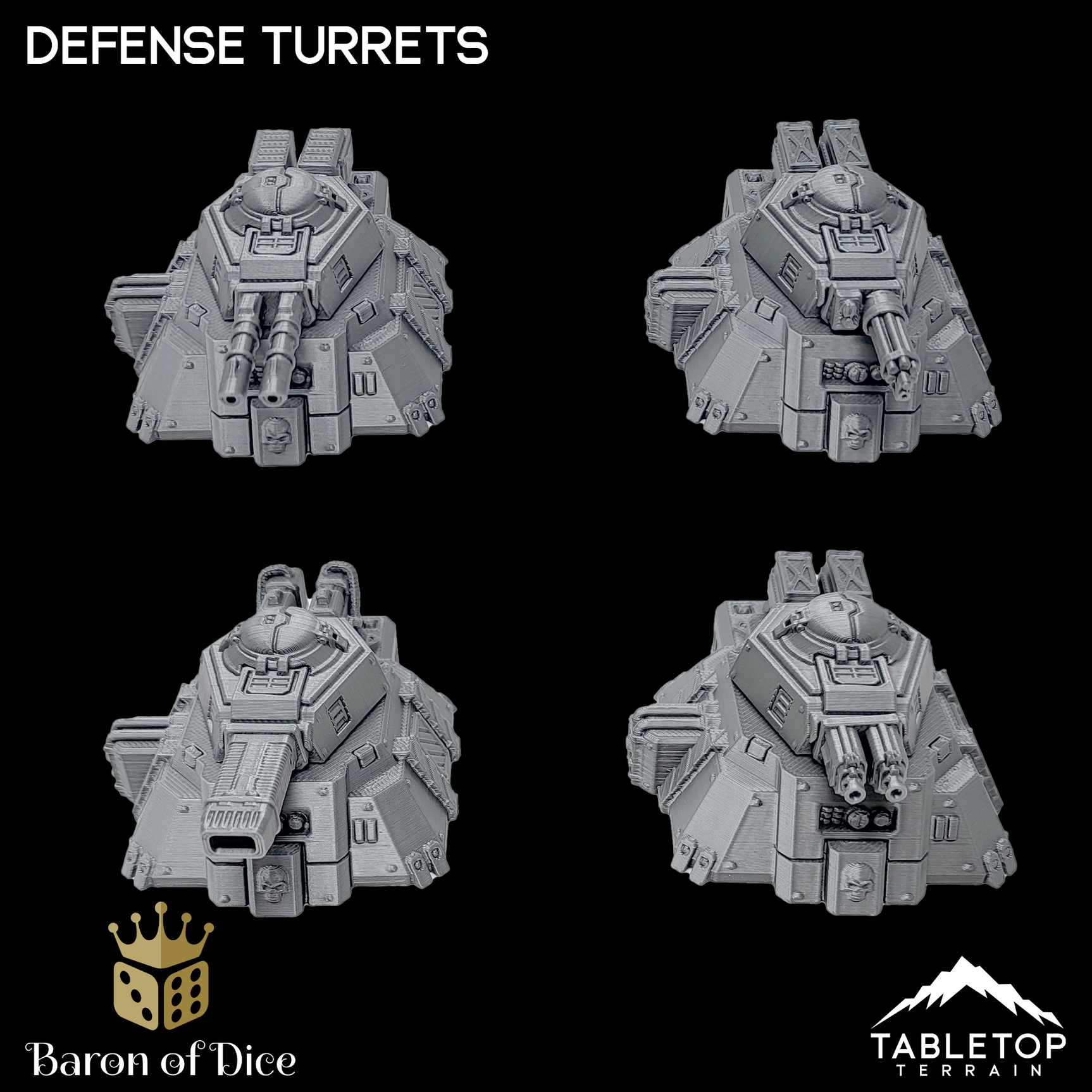 Defense Turrets - Chapters Headquarter