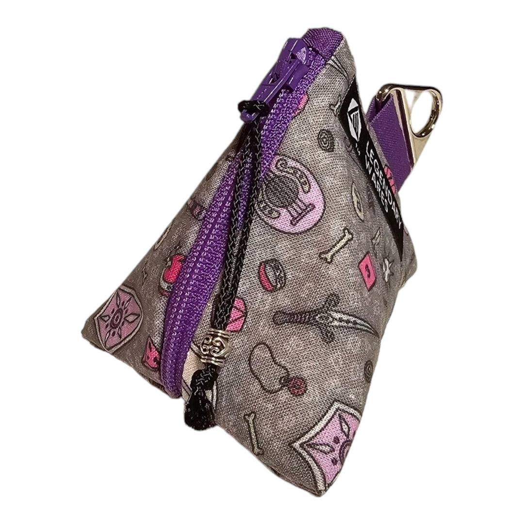 Purple Loot Dice Bags