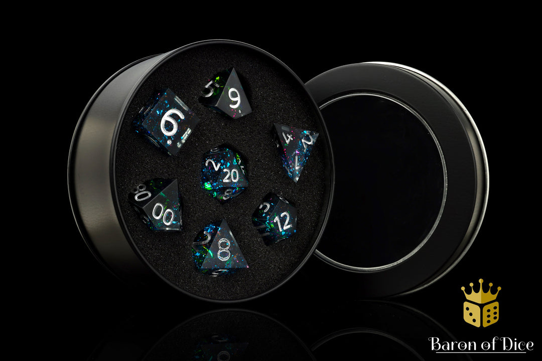 Galactic, Sharp Edge, Polyhedral Dice Set