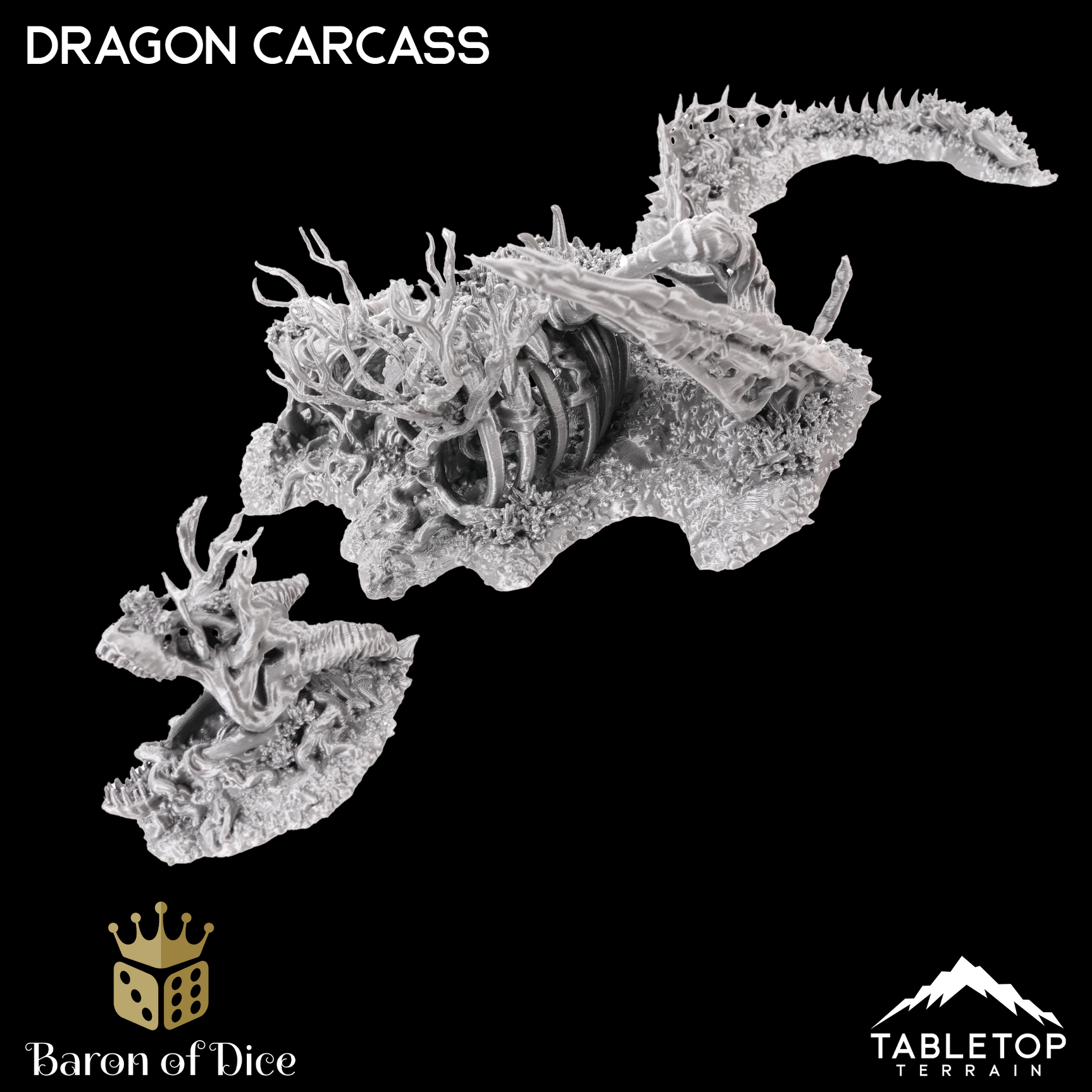 Dragon Carcass - The Gloaming Swamp