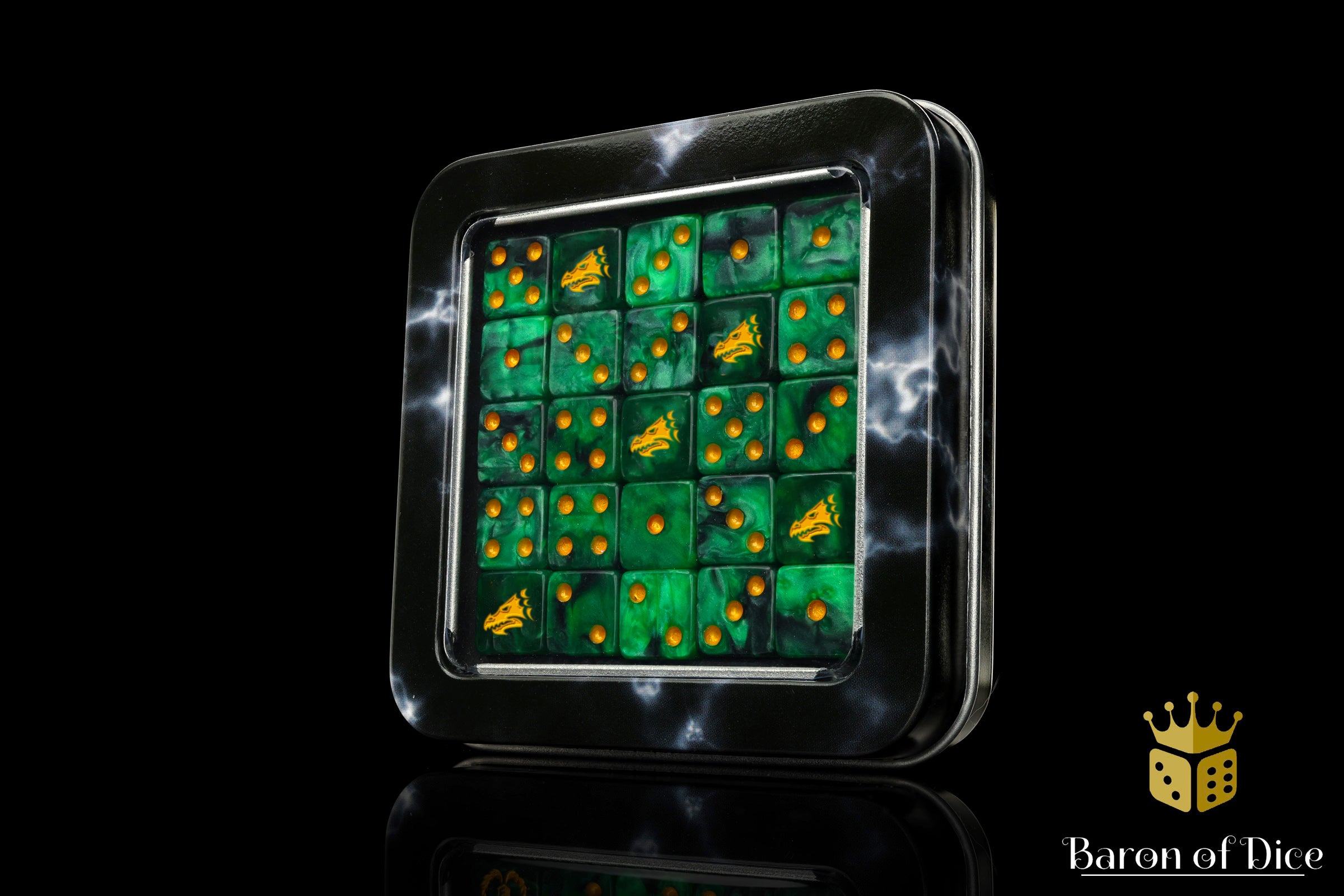 DICE グリーンゴーグル クリアテックスコートとグローブセット Drake Dice | Baron of Dice | Green & Gold