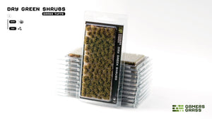 Gamers Grass - Shrub Set - Dry Green