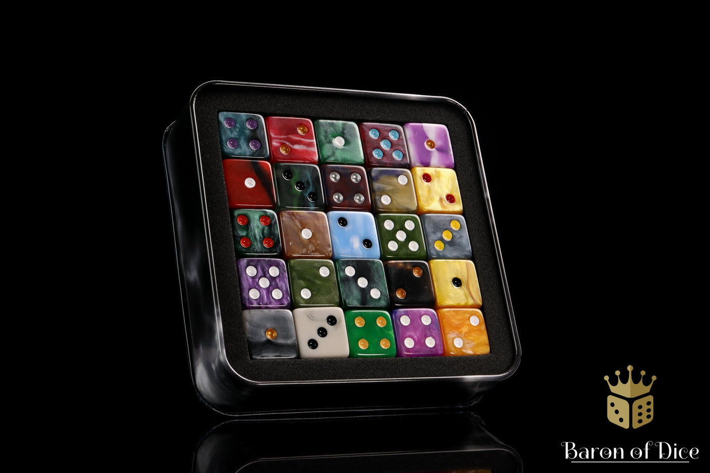 Children Of Profligacy, Silver Inlay Dice