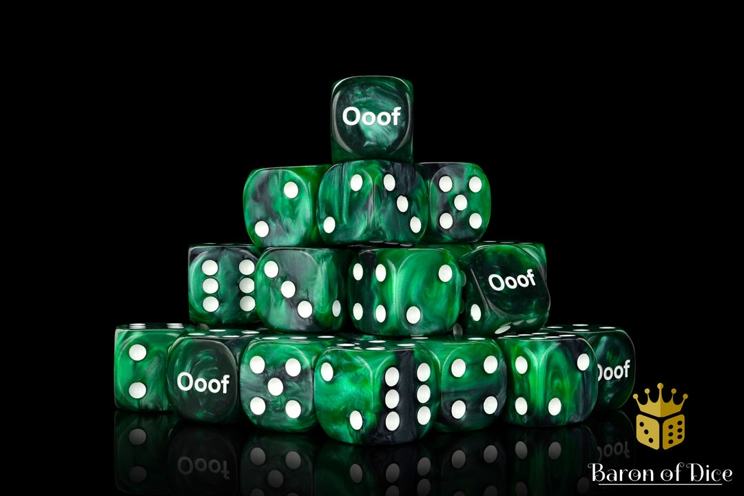 Ooof, 16mm Dice