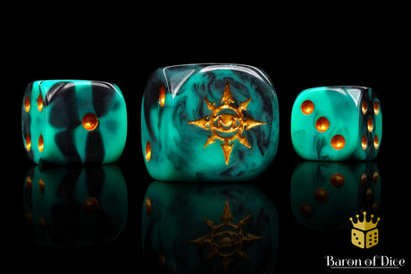 Eye of Chaos Aquamarine