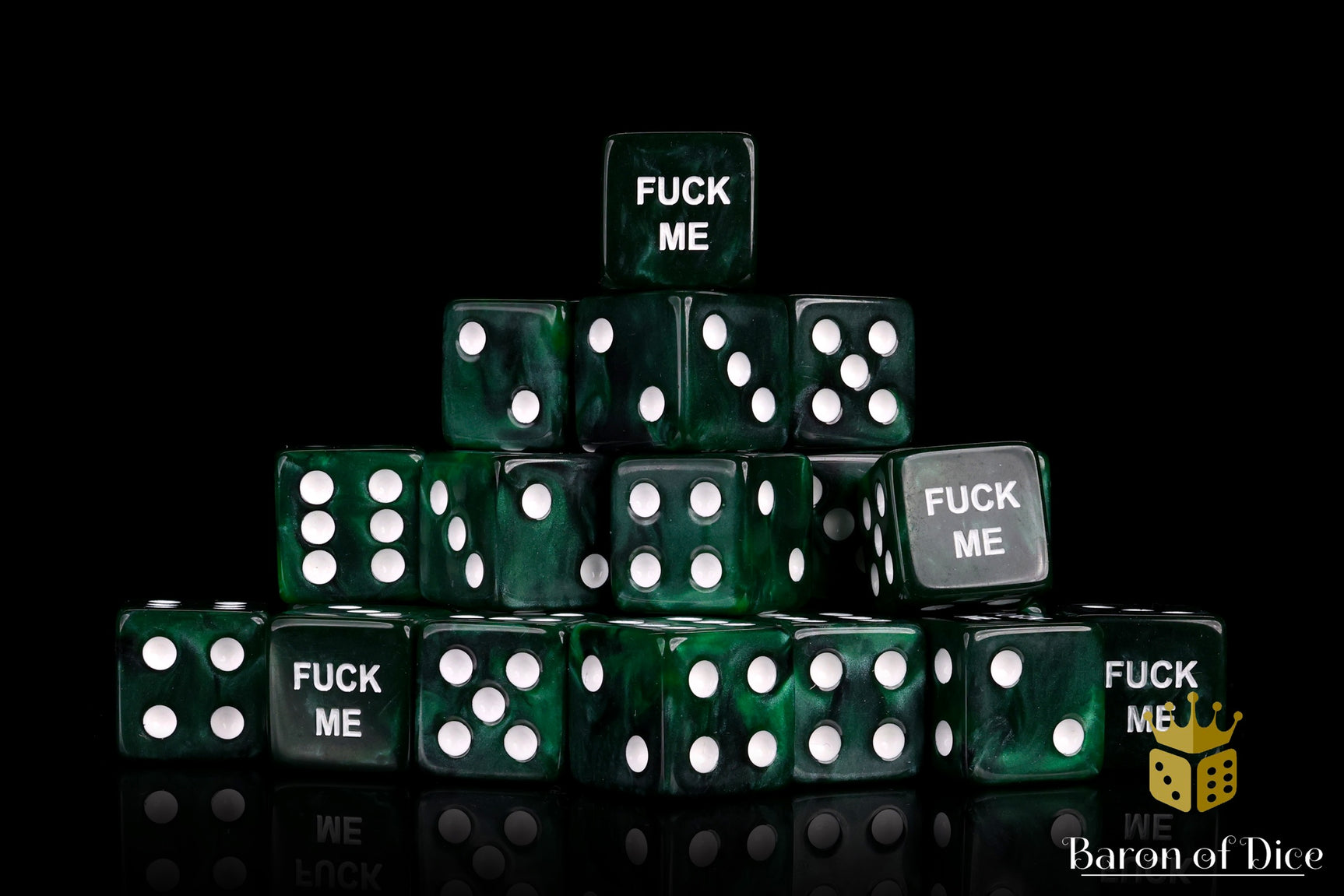 F*** Me Dice - Green
