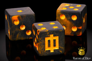 Lava Rune Dice