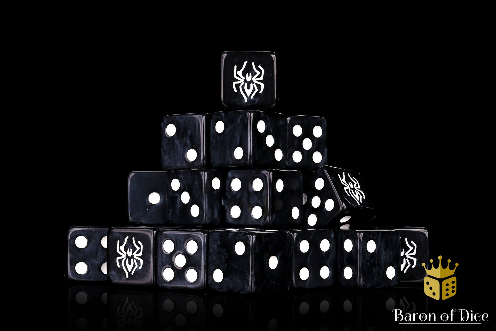 Black Spider Dice