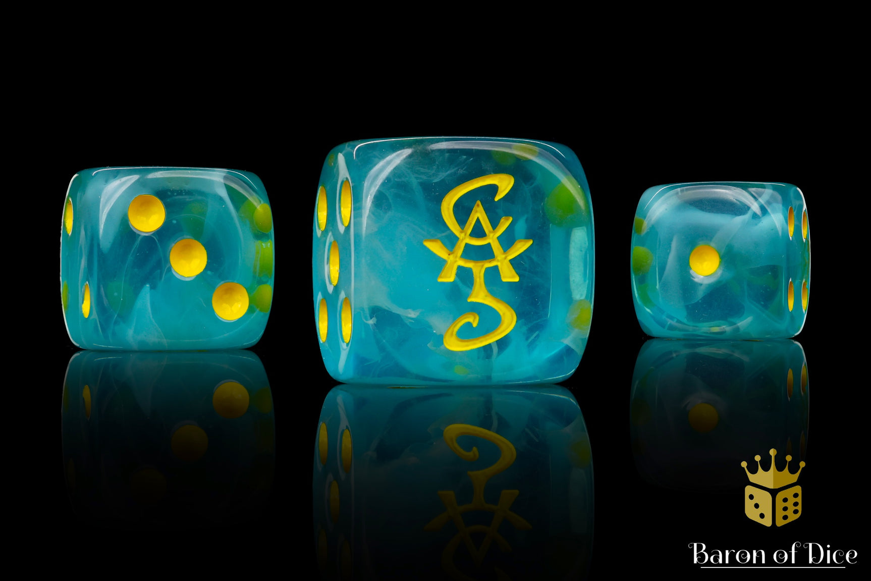 High Elves Dice - Elvish Blue