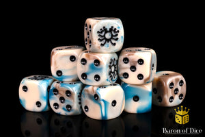 Necromantic Skeleton Rune Dice