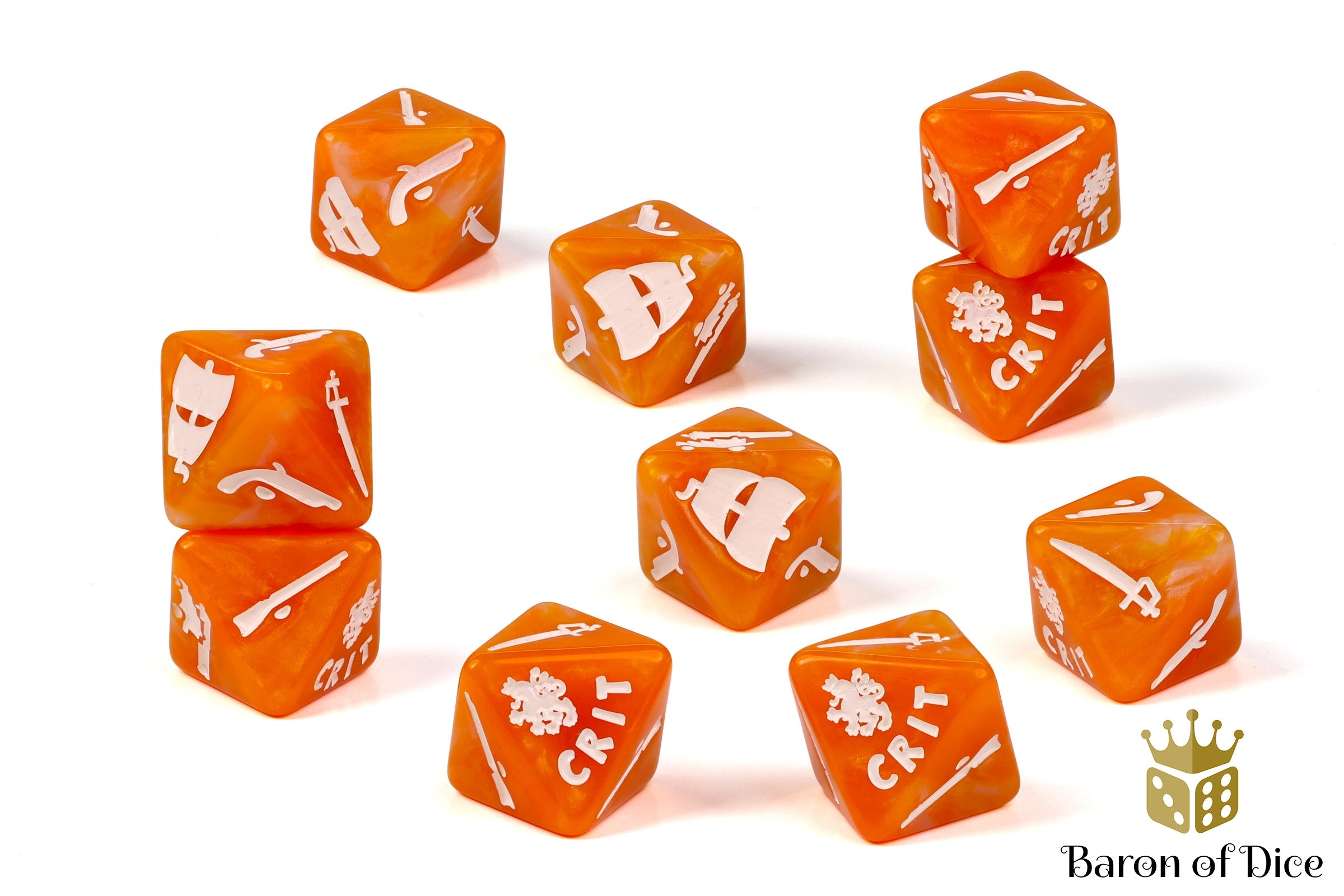 Oak & Iron: Dutch | Baron of Dice | Official Dice Set