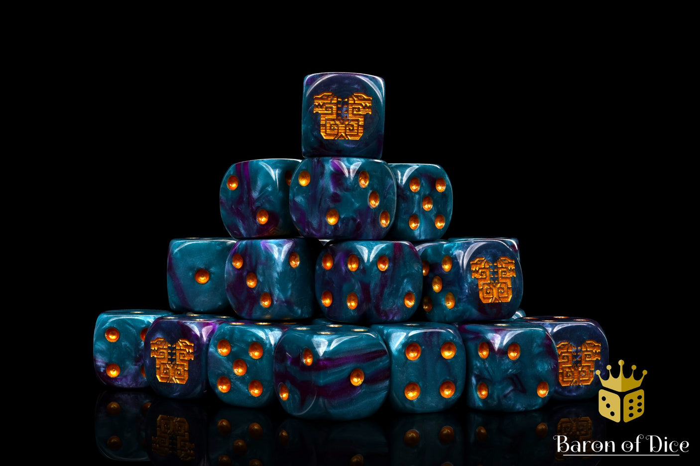 Mayan Lizard, Dice