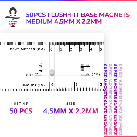 50pcs WarmaHordese Basing Magnets