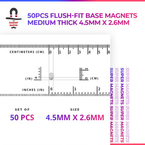 50pcs WarmaHordese Basing Magnets