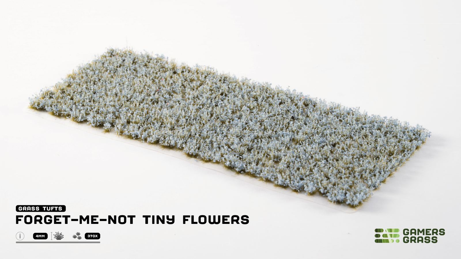 Gamers Grass - Tiny Flower Tuft Set - Forget-Me-Not