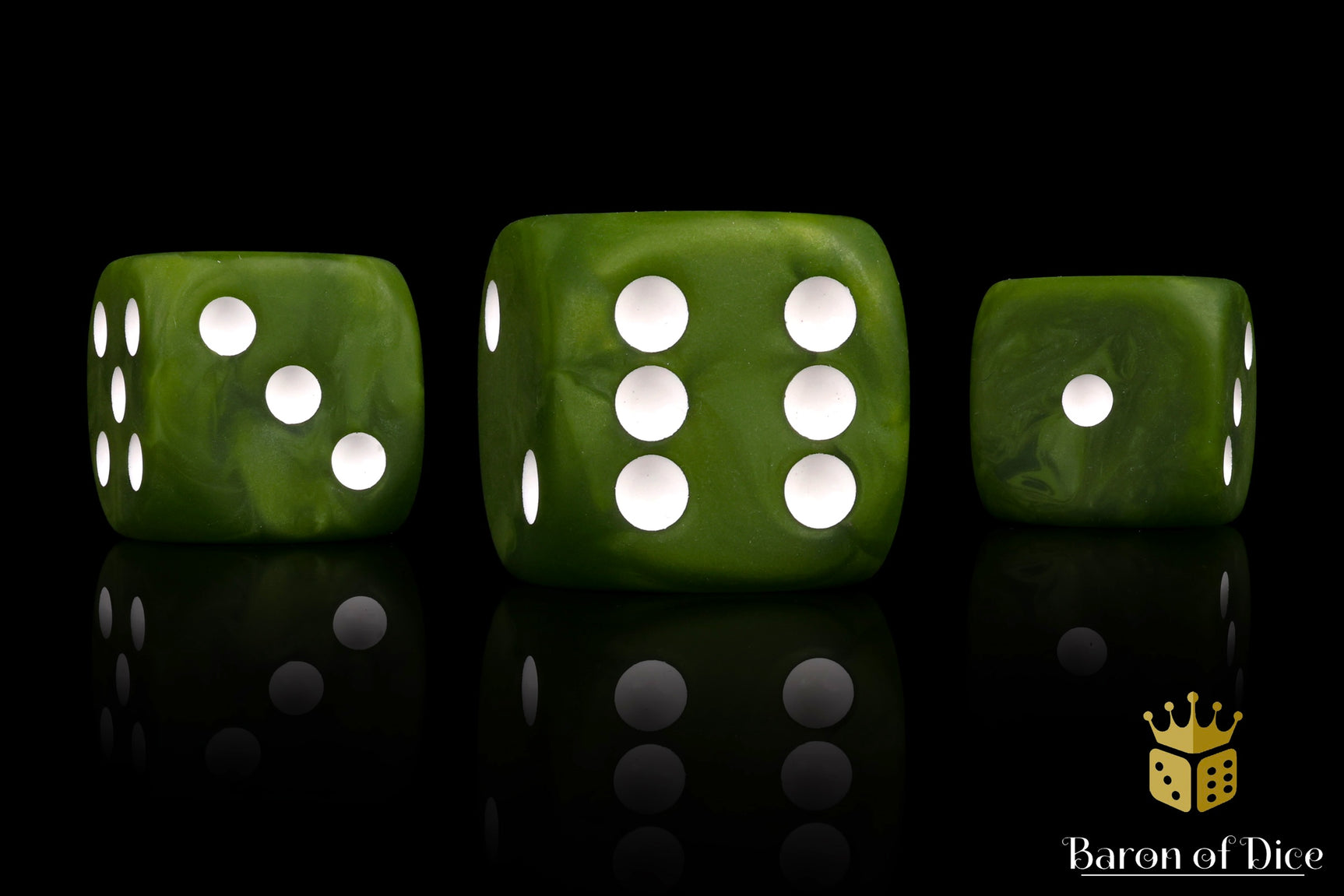 Olive Drab Universal Dice