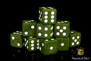Olive Drab Universal Dice