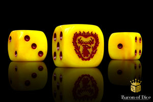 Stag On Fire 16mm Dice