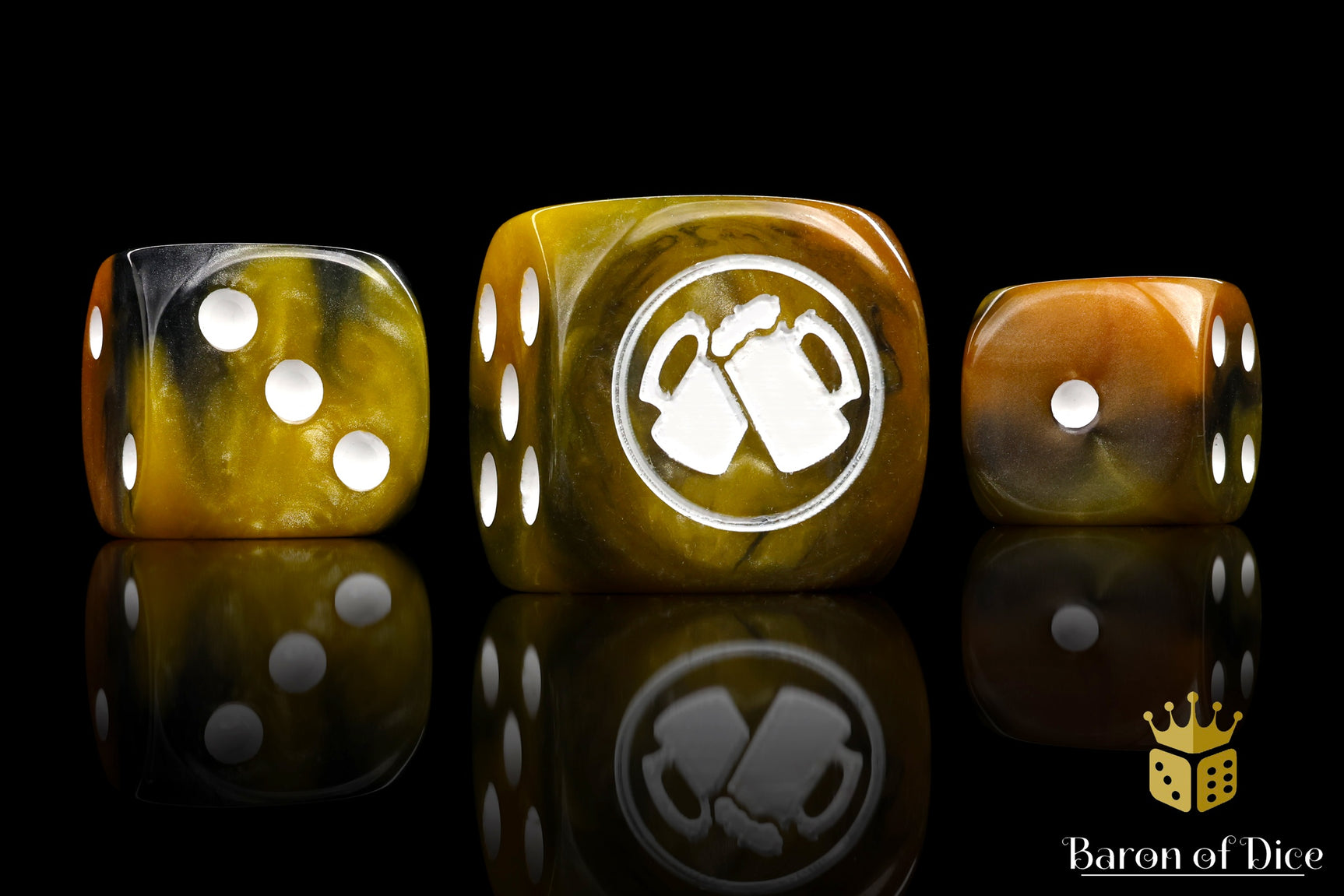Brewers Officially Licensed Guildball Dice Set