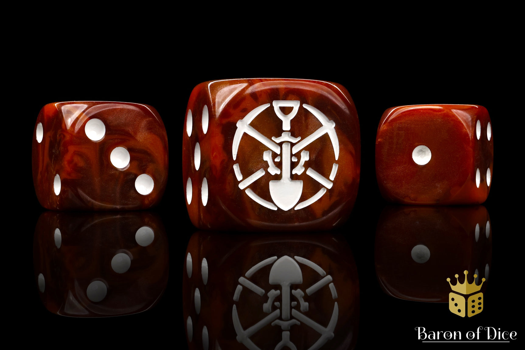 Miners Officially Licensed Guildball Dice Set
