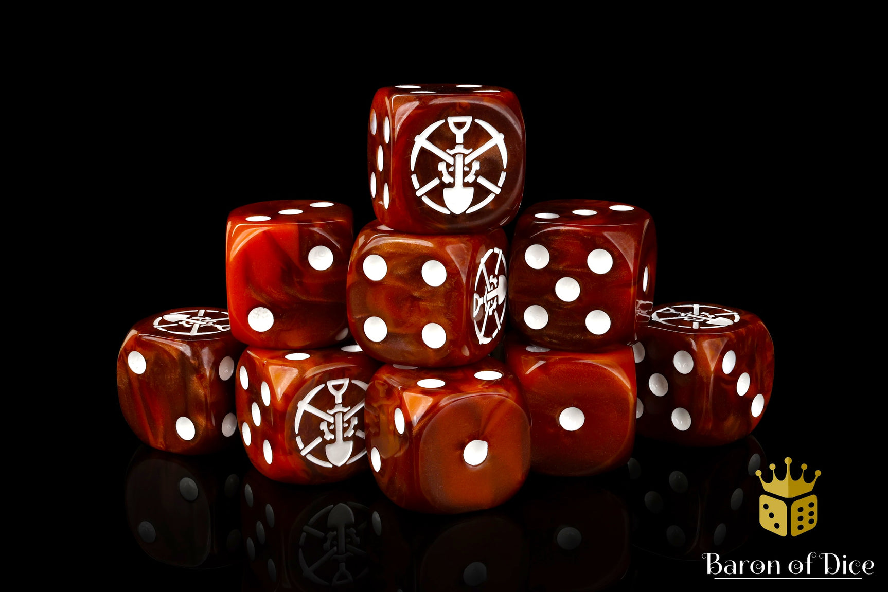 Miners Officially Licensed Guild Ball Dice Set