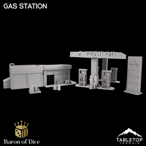 Gas Station - Marvel Crisis Protocol Building
