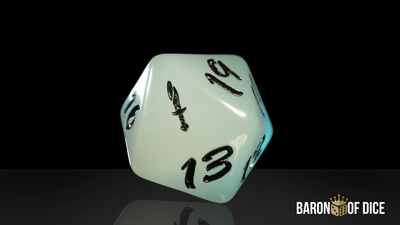 Oversized D20 Spindown | Moonlit Sword
