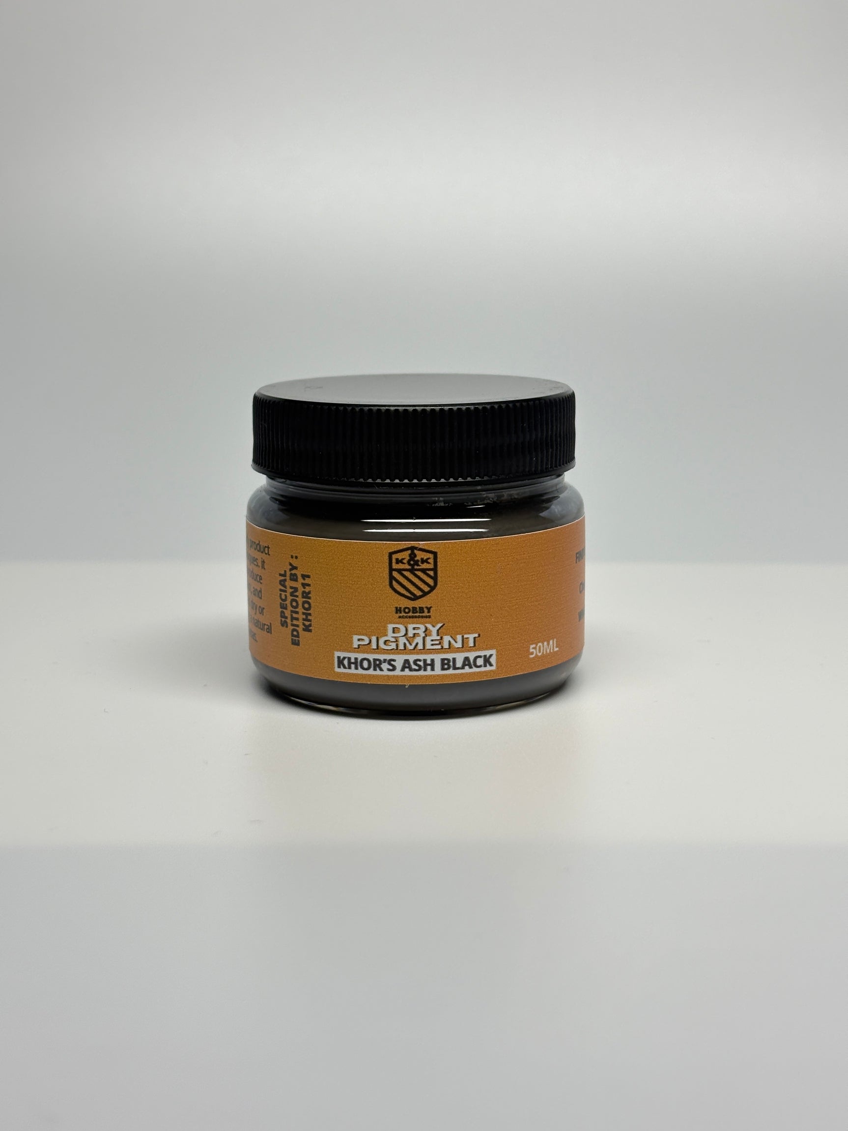 K&K Hobby | Basing Pigments | Khor Black