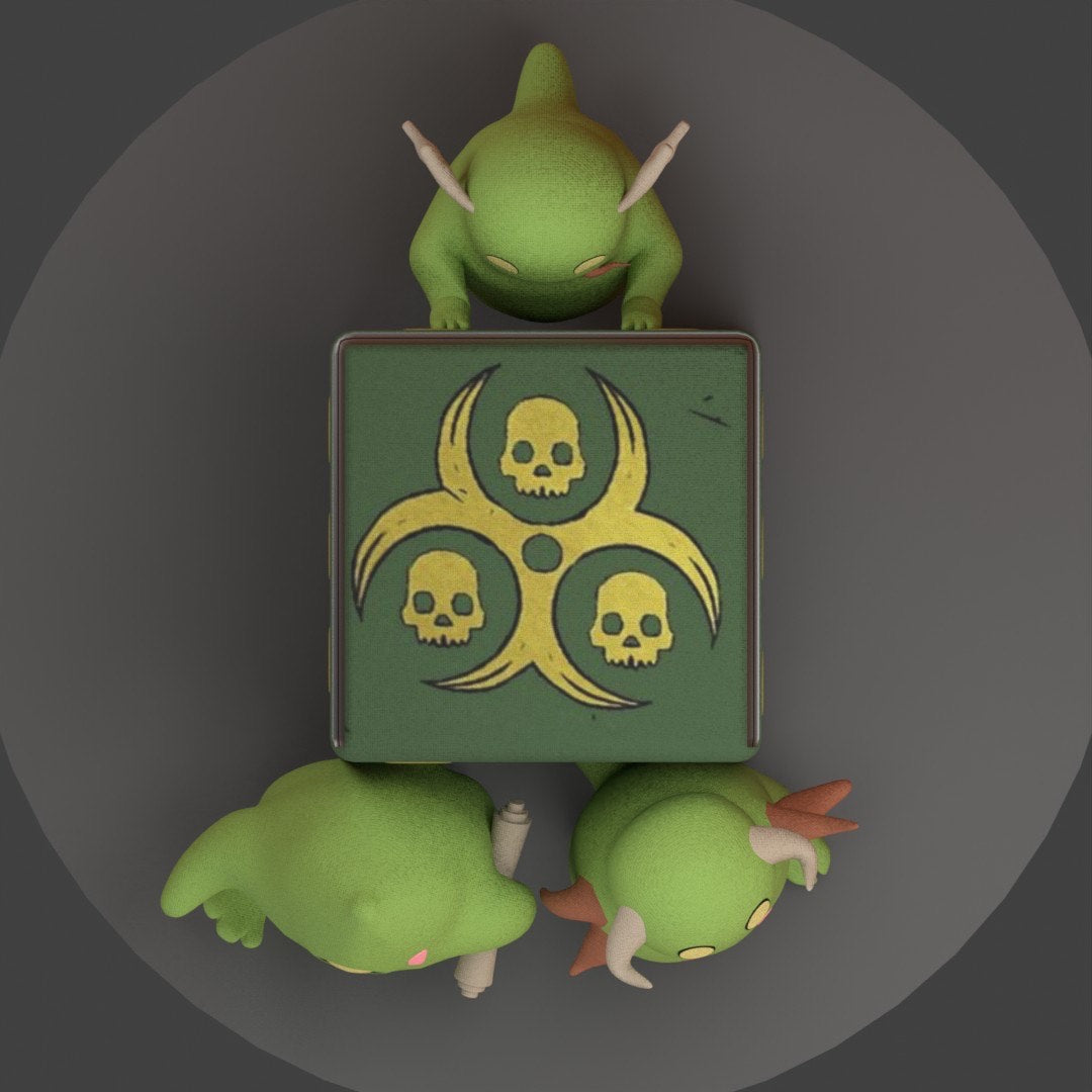 Plushie Dice Bags | Baron of Dice | The Diseased