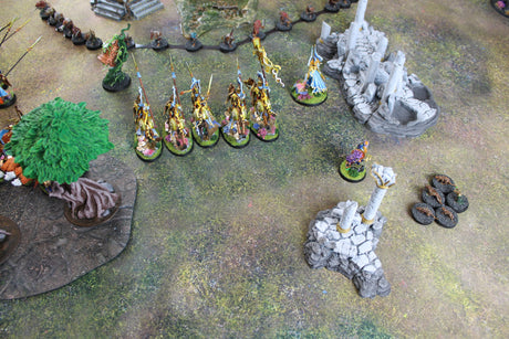 Autumn Prairie - Neoprene Battle Mat - Baron of Dice